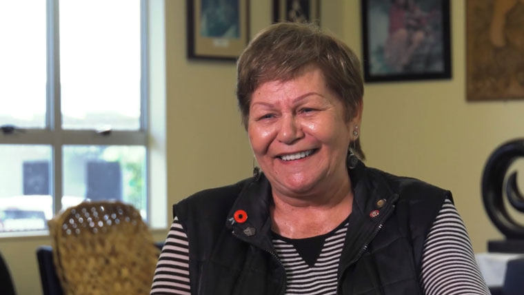 The Kia Ora Lady