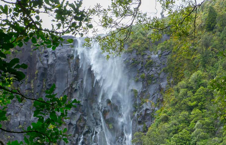 Large waterfall in the bush