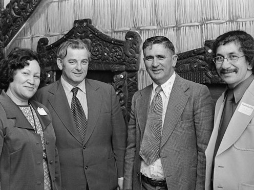 Four members of NZ Maori Council in Parliament.